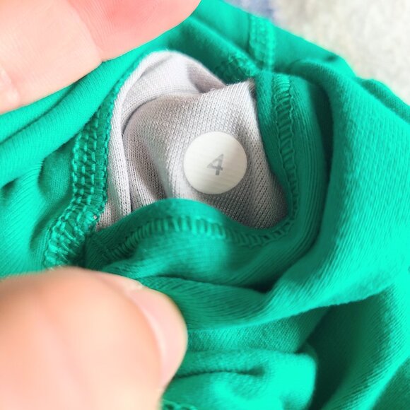 Lululemon Wunder Train High Rise Contour Tights Leggings Kelly Green Size 4 - Picture 7 of 9